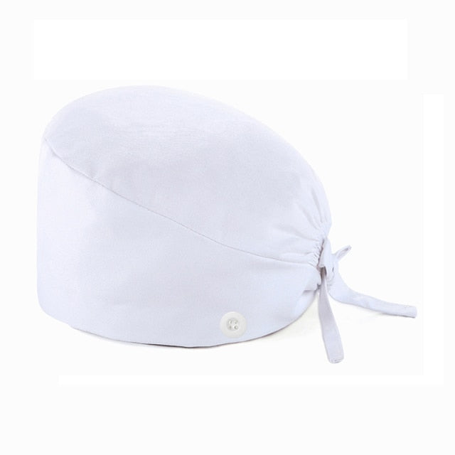 Scrub Cap with Button