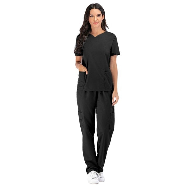 Joan™ Cargo Scrub Set